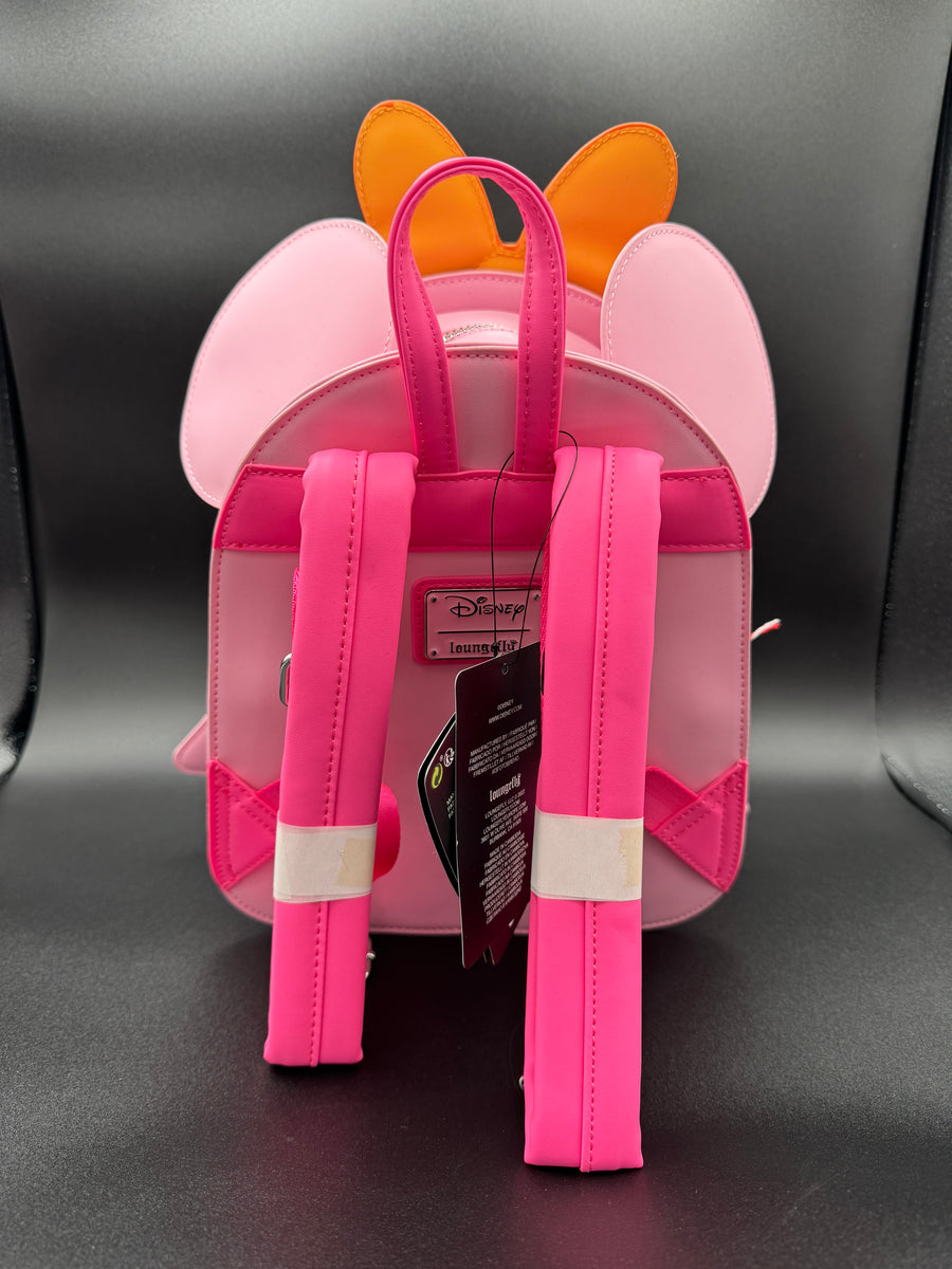 iridescent sequin mini backpack Loungefly Disney Pastel Ghost Minnie Mouse Glow-in-the-Dark Mini Backp –  Commerce Gluttony