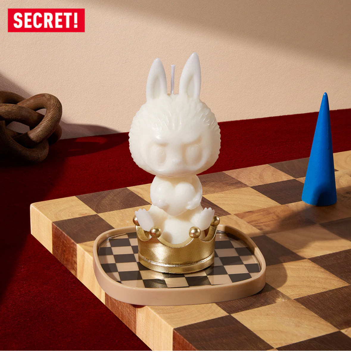 Popmart The Monsters Lets Checkmate Scented Candles Labubu