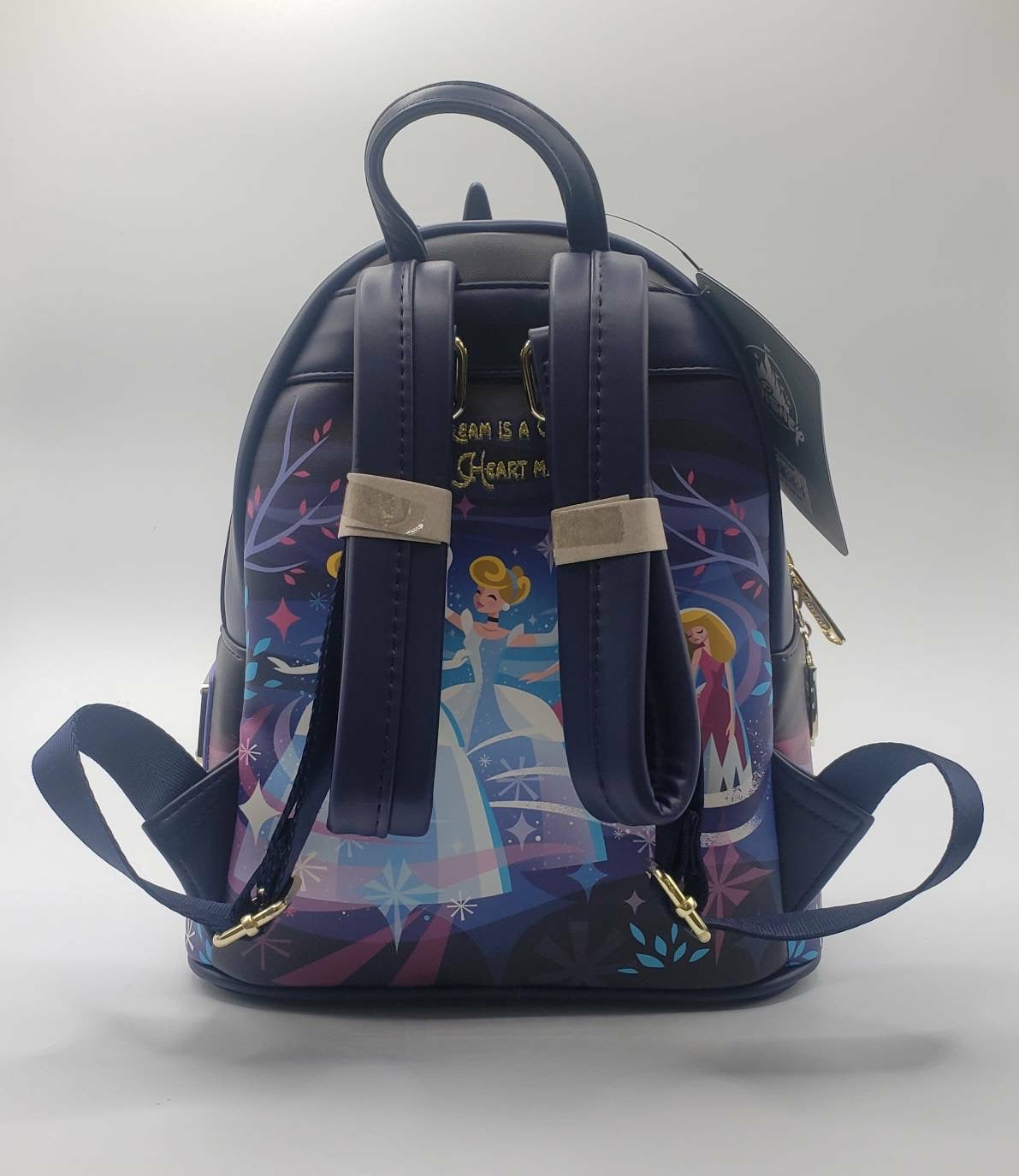 Disney Cinderella Castle Lougefly Mini Backpack and Wallet Set