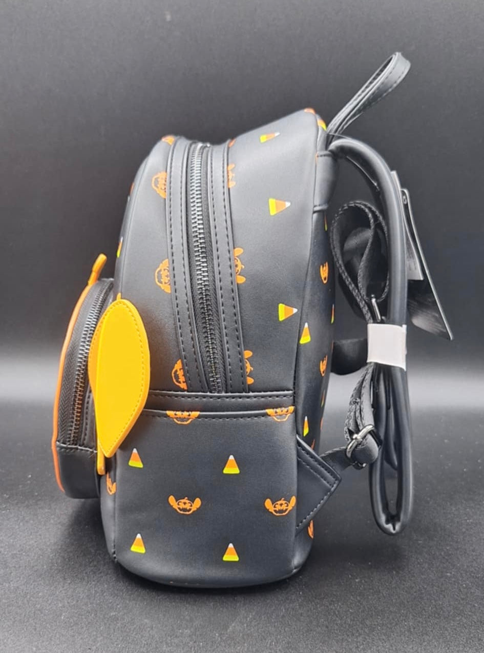 Loungefly Disney Lilo & Stitch Jack-o'-lantern Stitch Mini Backpack