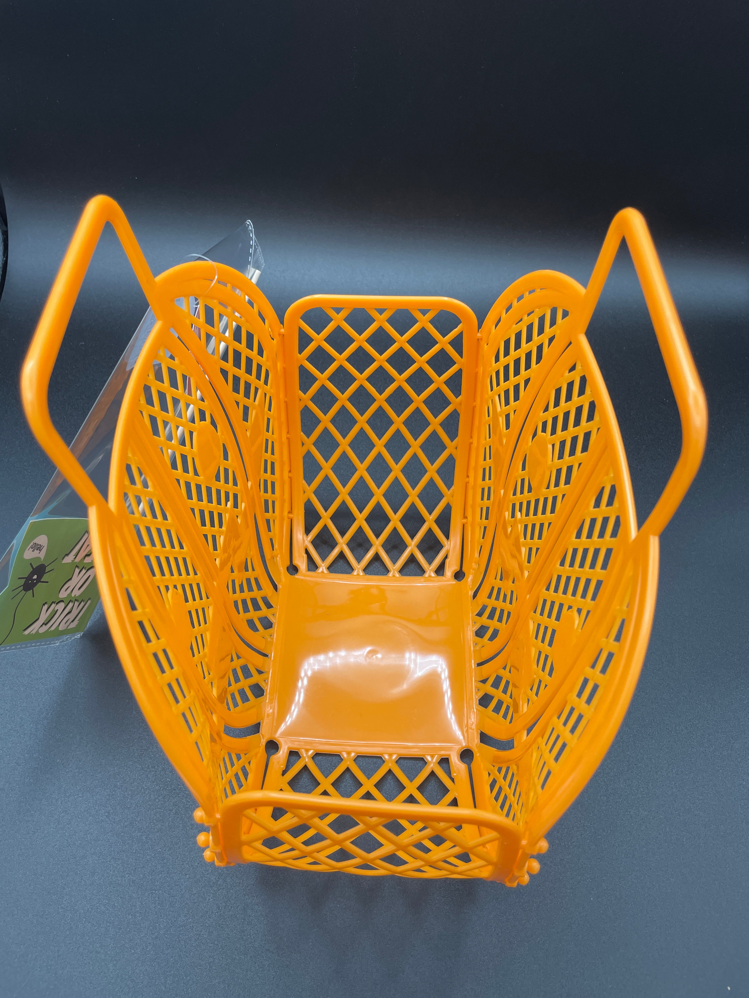 Target Halloween Jelly Bag Basket With Flag Choose Color Style Lavender Cat Black Bat Orange Pumpkin