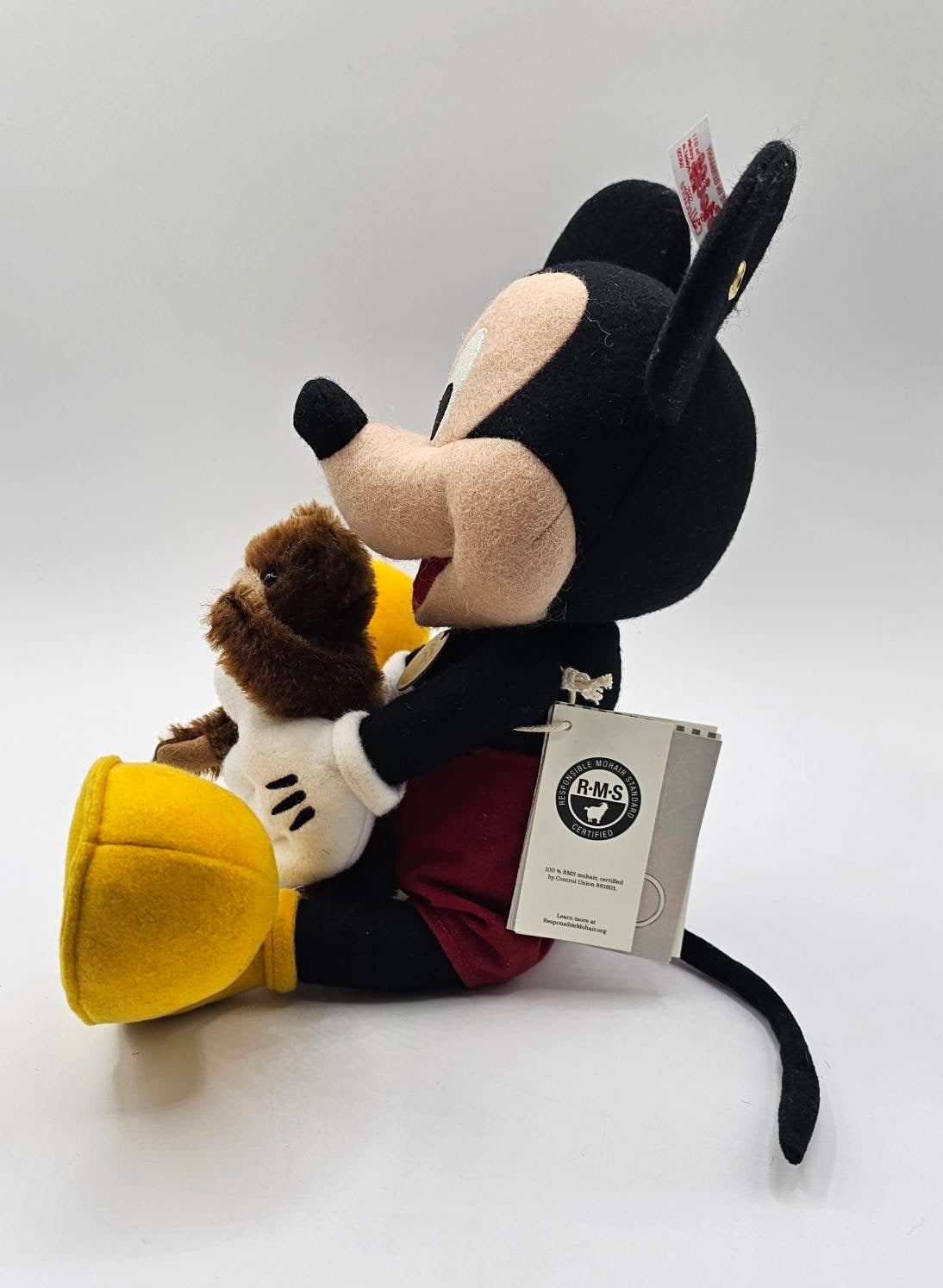 Disney 100 Steiff - Mickey Mouse with Teddy Bear 12" Collectible Teddy Bear