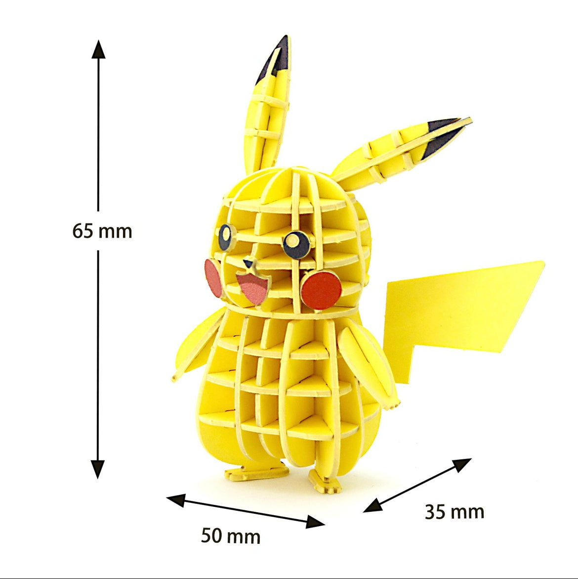 Pokémon Sigumi Pikachu Paper Art 3D