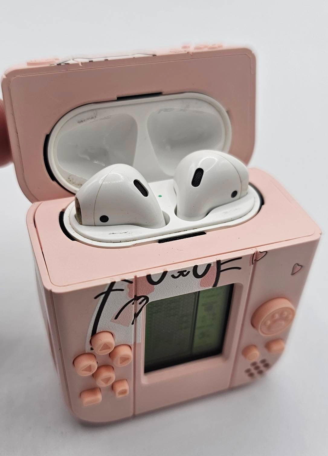 Apple Air Pods Case With Built In Video Game