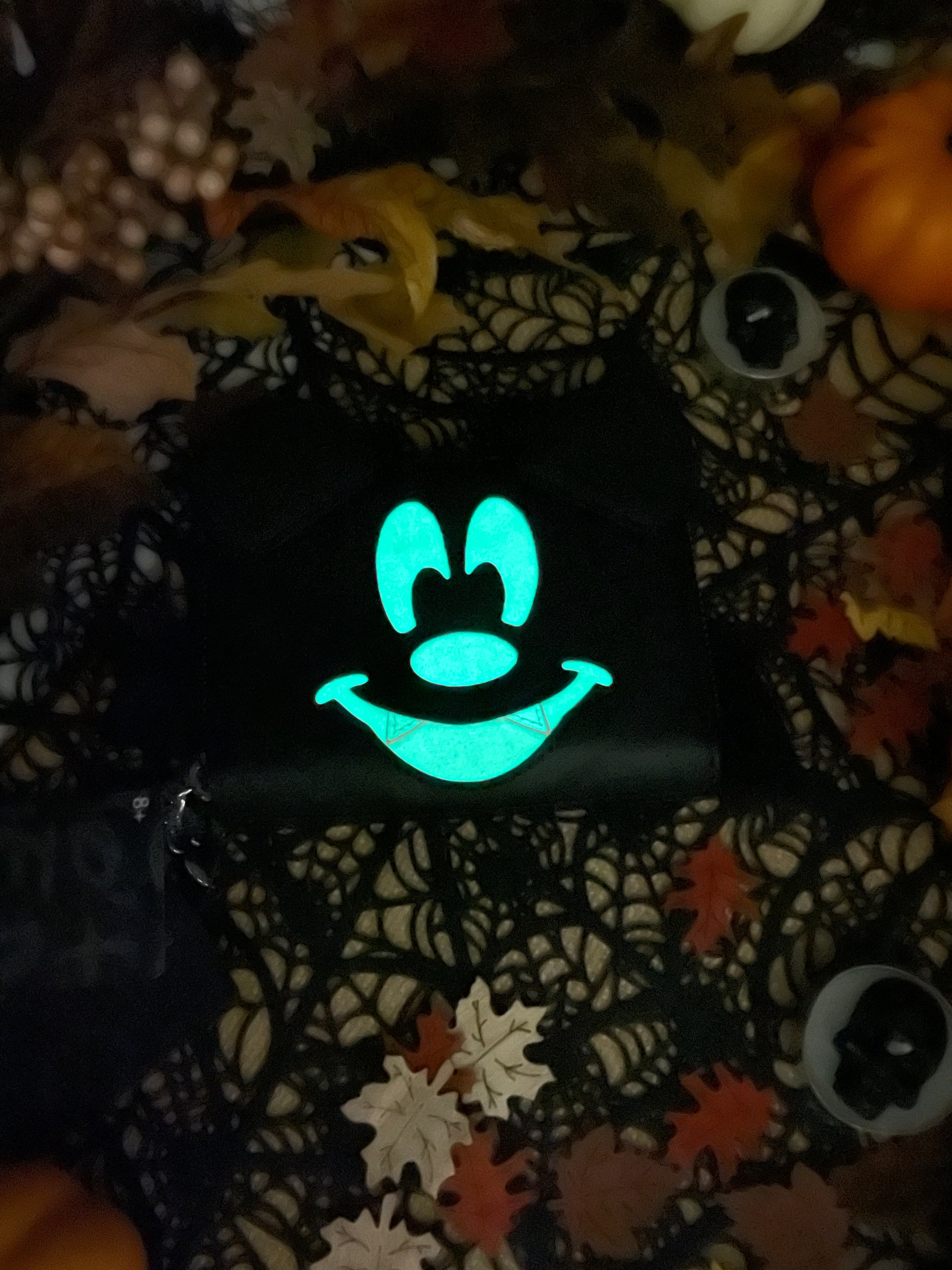 Loungefly Disney Mickey Mouse Bat Zip Wallet