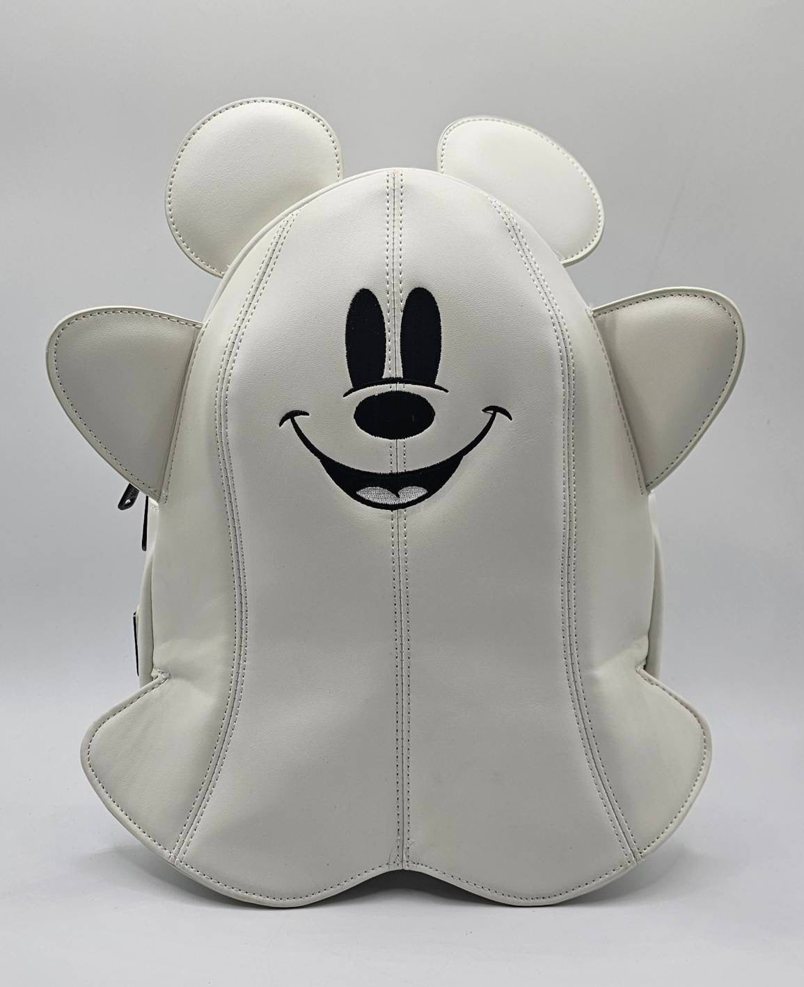 ghost mickey halloween loungefly mini backpack Mickey Mouse Ghost Glow Mini Backpack – Commerce Gluttony