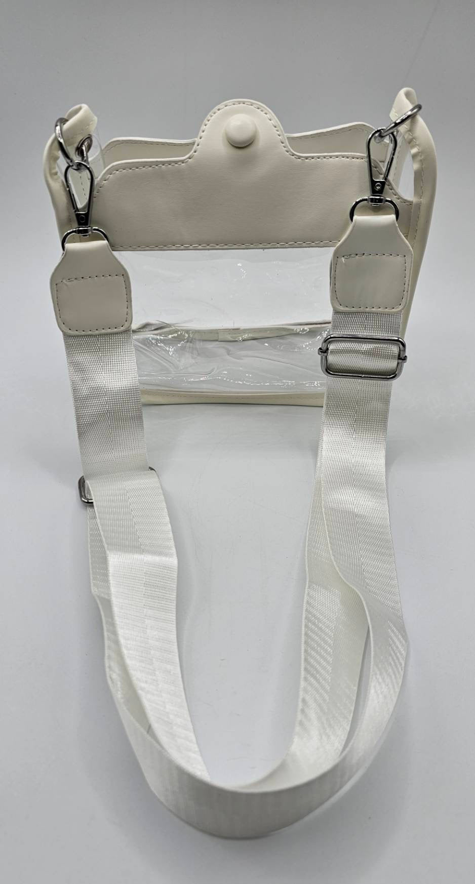 Transparent Shoulder Bag With Chain Strap Choose Color