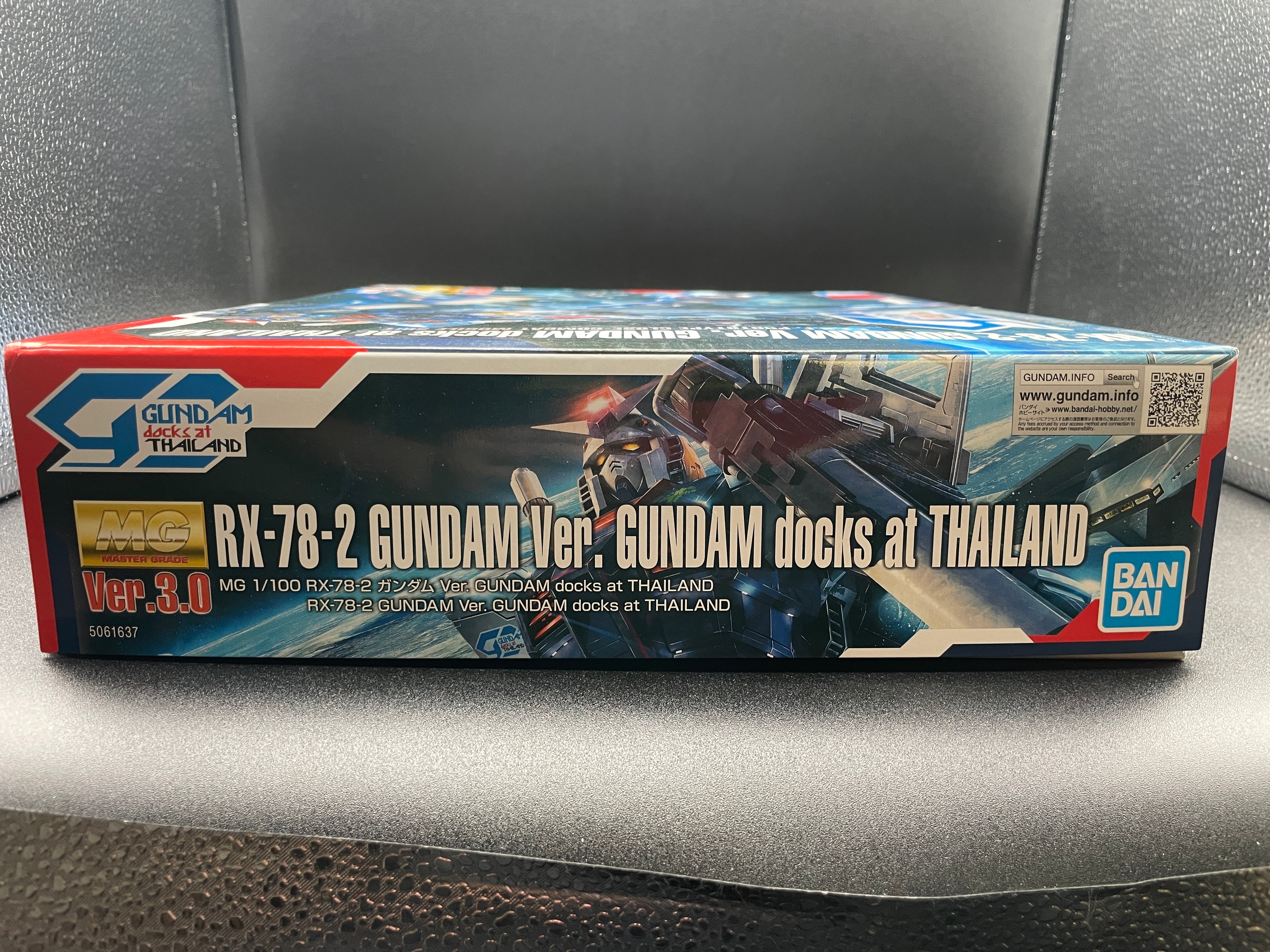 Bandai MG 1/100 Rx-78-2 Gundam Ver 3.0 Docks At Thailand Imported