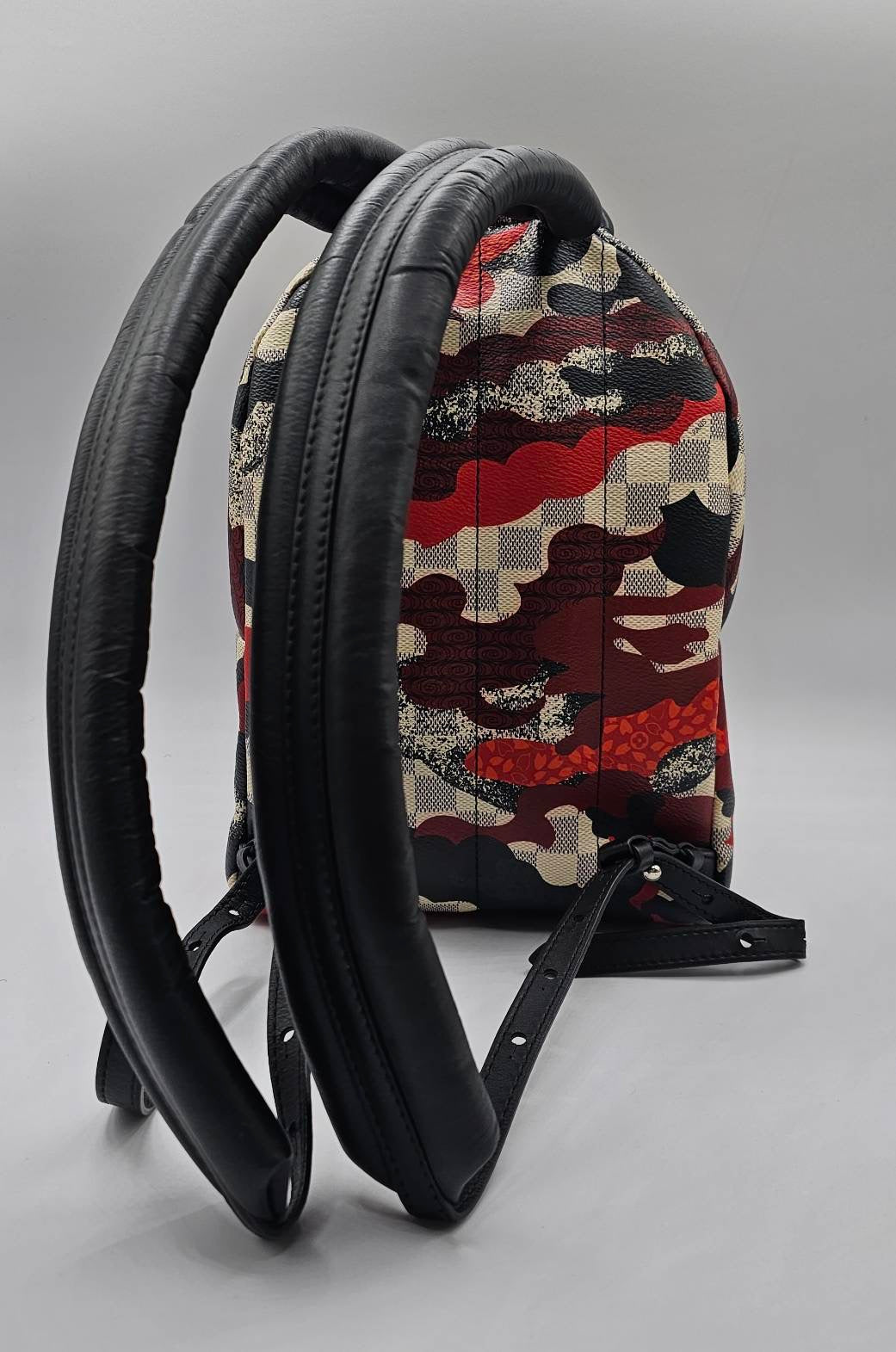 Louis Vuitton Palm Springs Kabuki Damier Azur Monogram Backpack