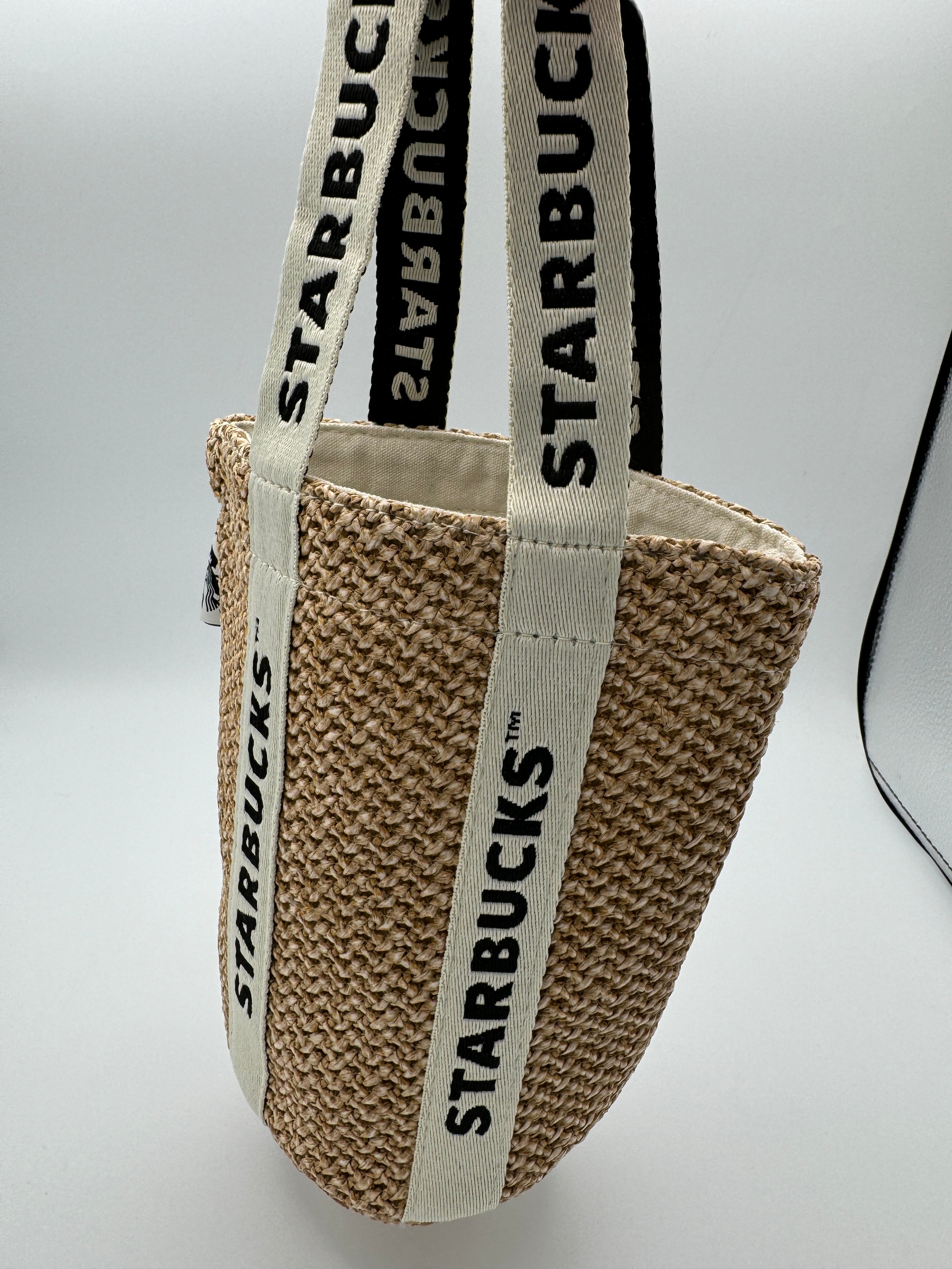 Starbucks Taiwan Imitation Bamboo Tumbler Bag