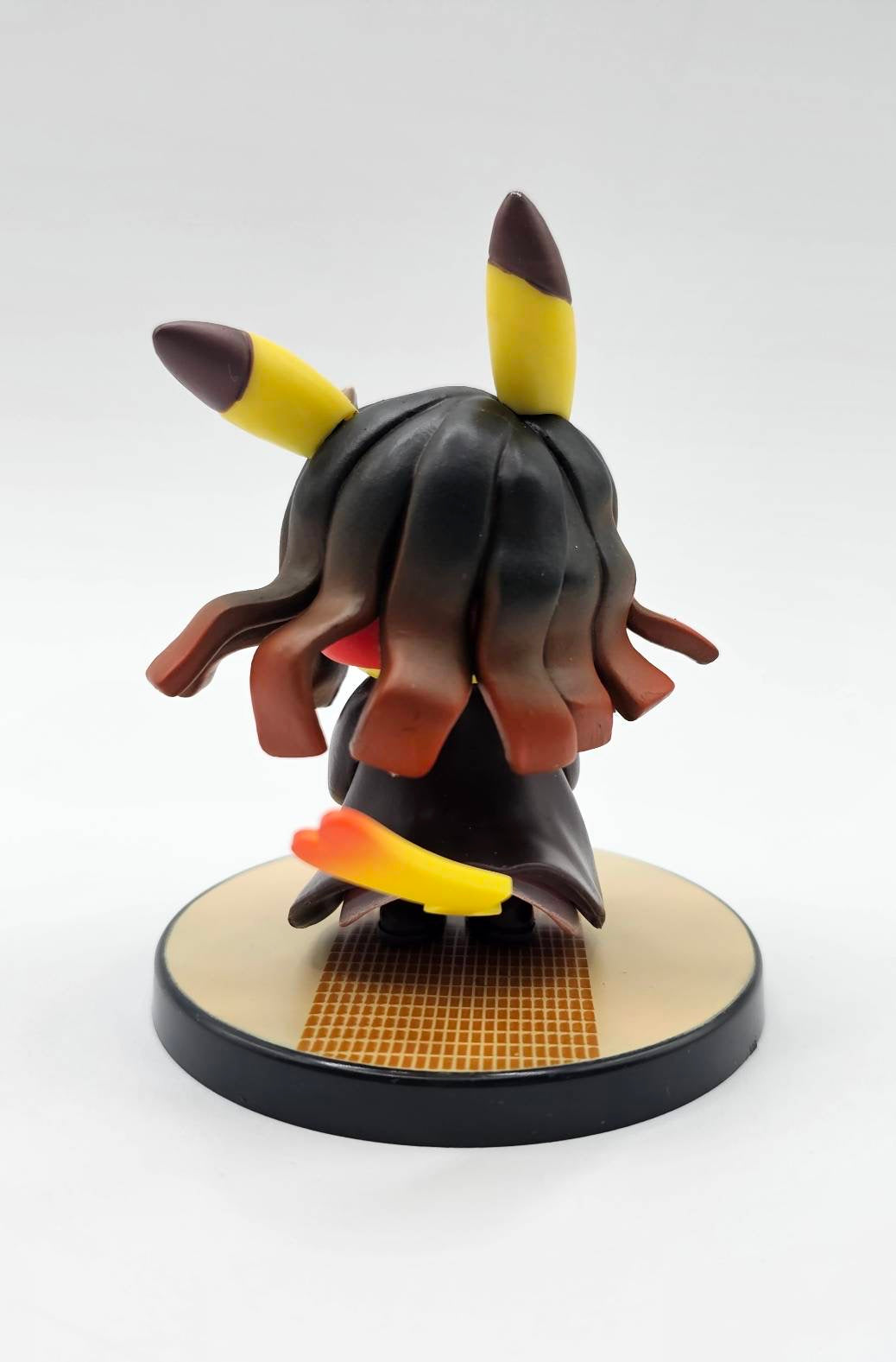 Demon Slayer Pokemon Pikachu Nezuko Cosplay Figurine With Stand