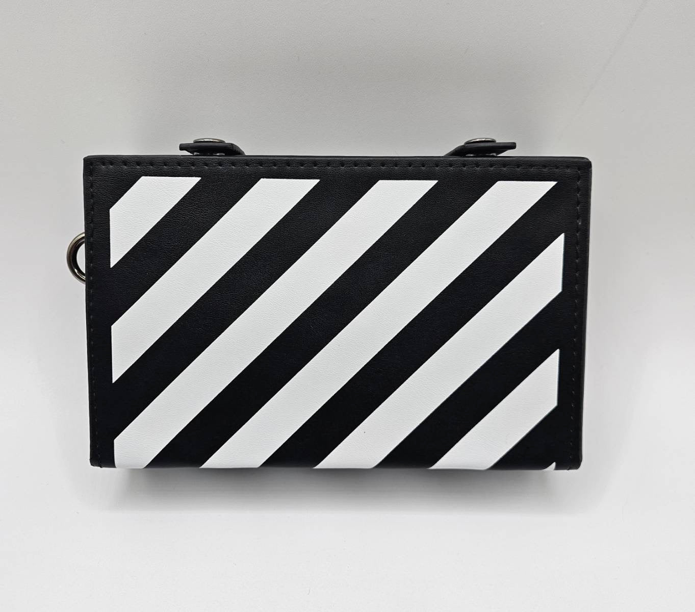 Striped or Checkerboard Box Crossbody Choose Design