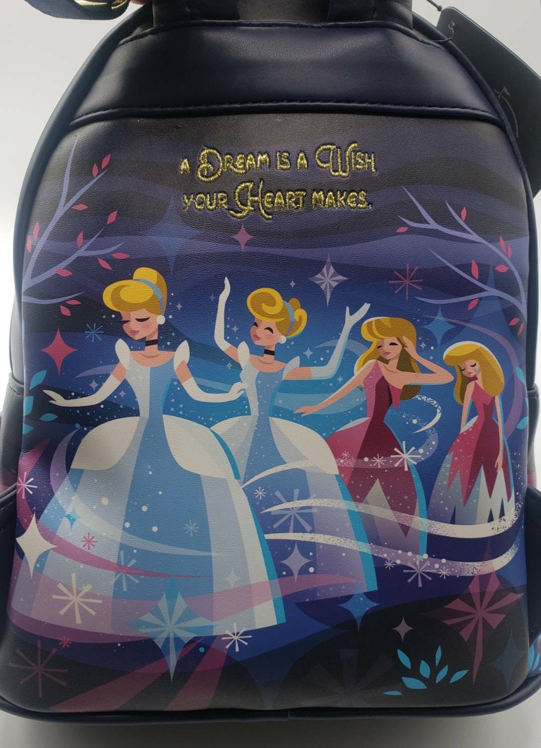 Disney Cinderella Castle Lougefly Mini Backpack and Wallet Set