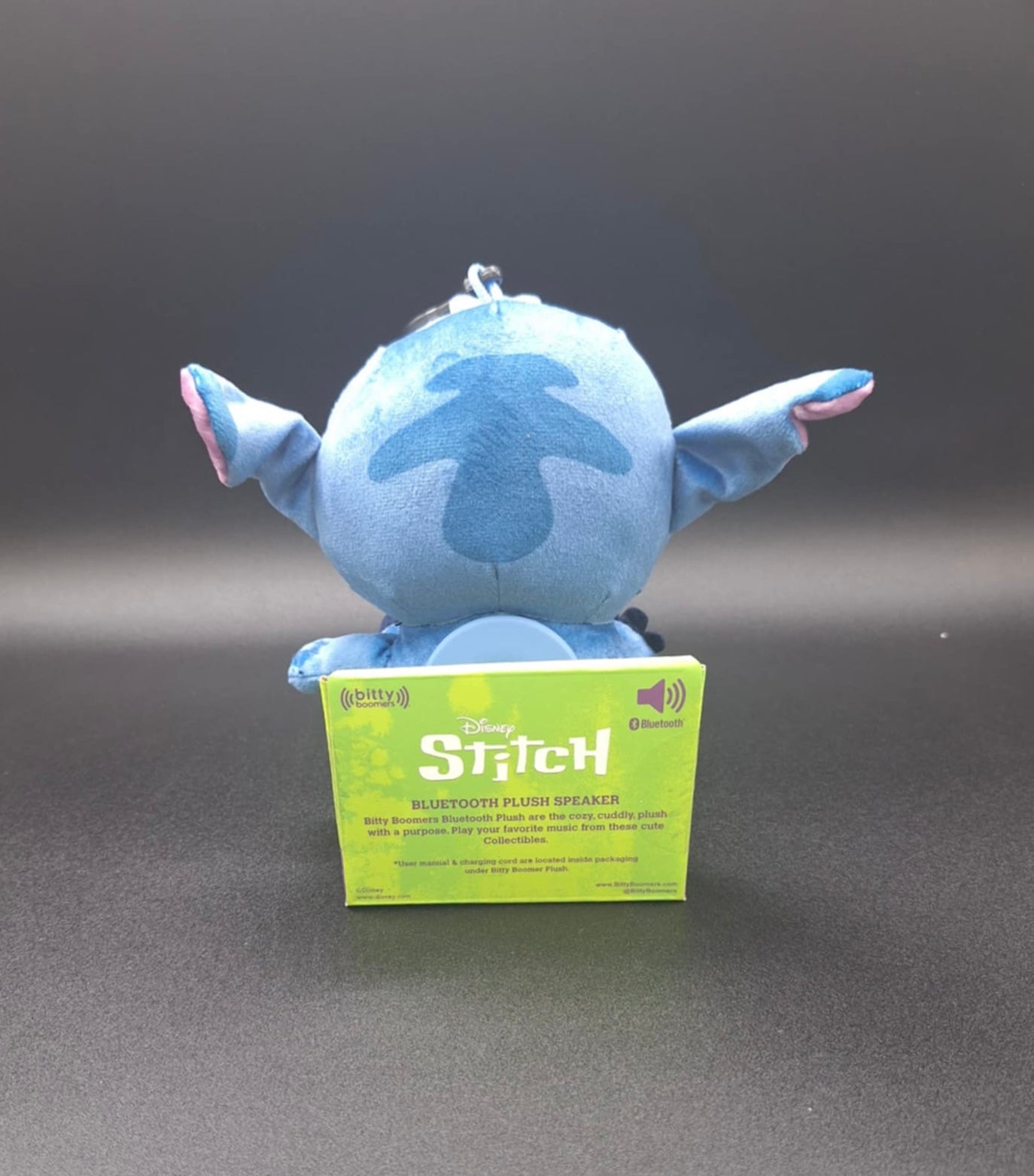 Disney Stitch Mini Bluetooth Plush Speaker Bitty Boomers NEW