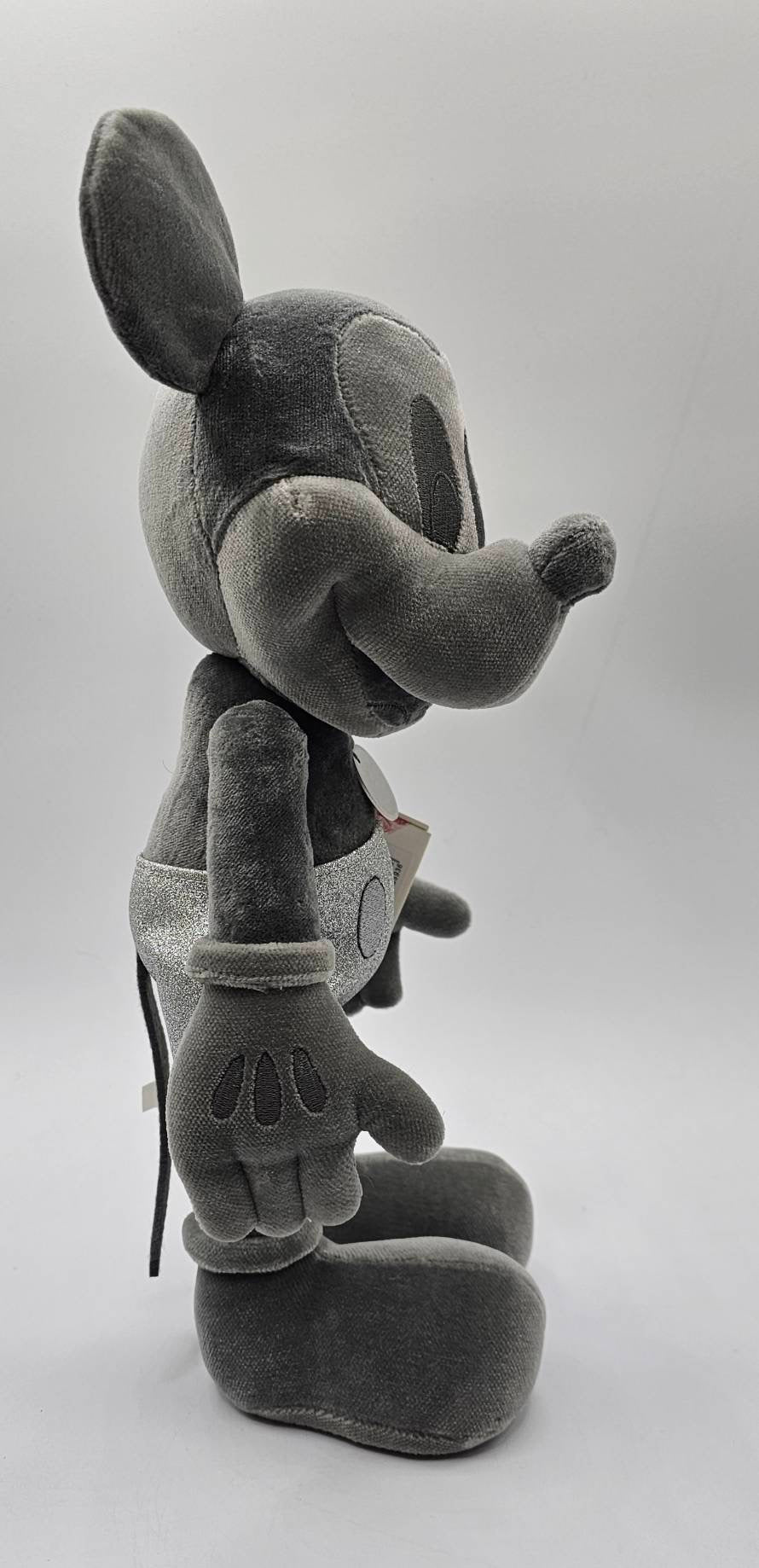 Disney 100 Steiff - Platinum Mickey Mouse 12" Collectible Teddy Bear