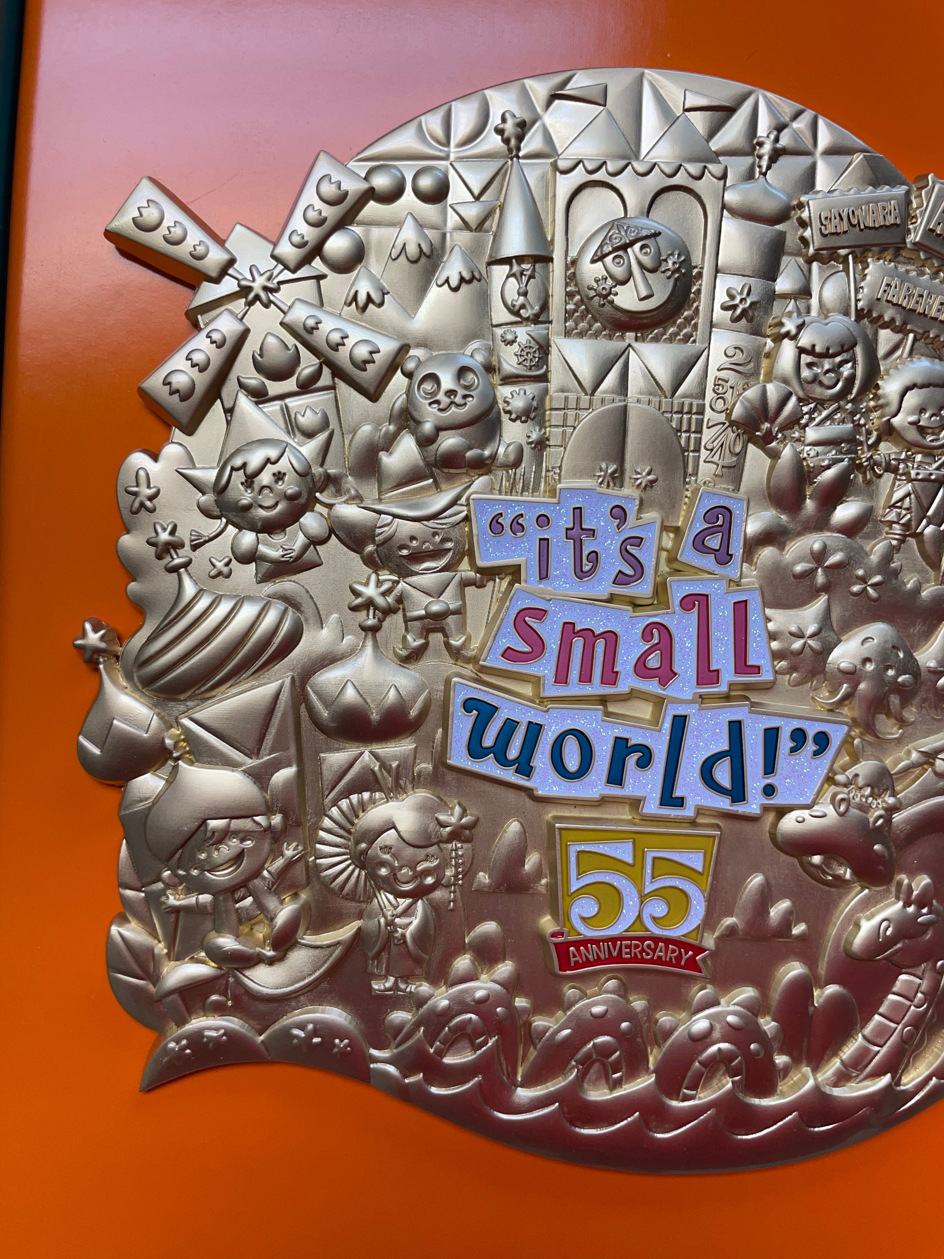 Disney It's A Small World 55th Anniversary Pin Large