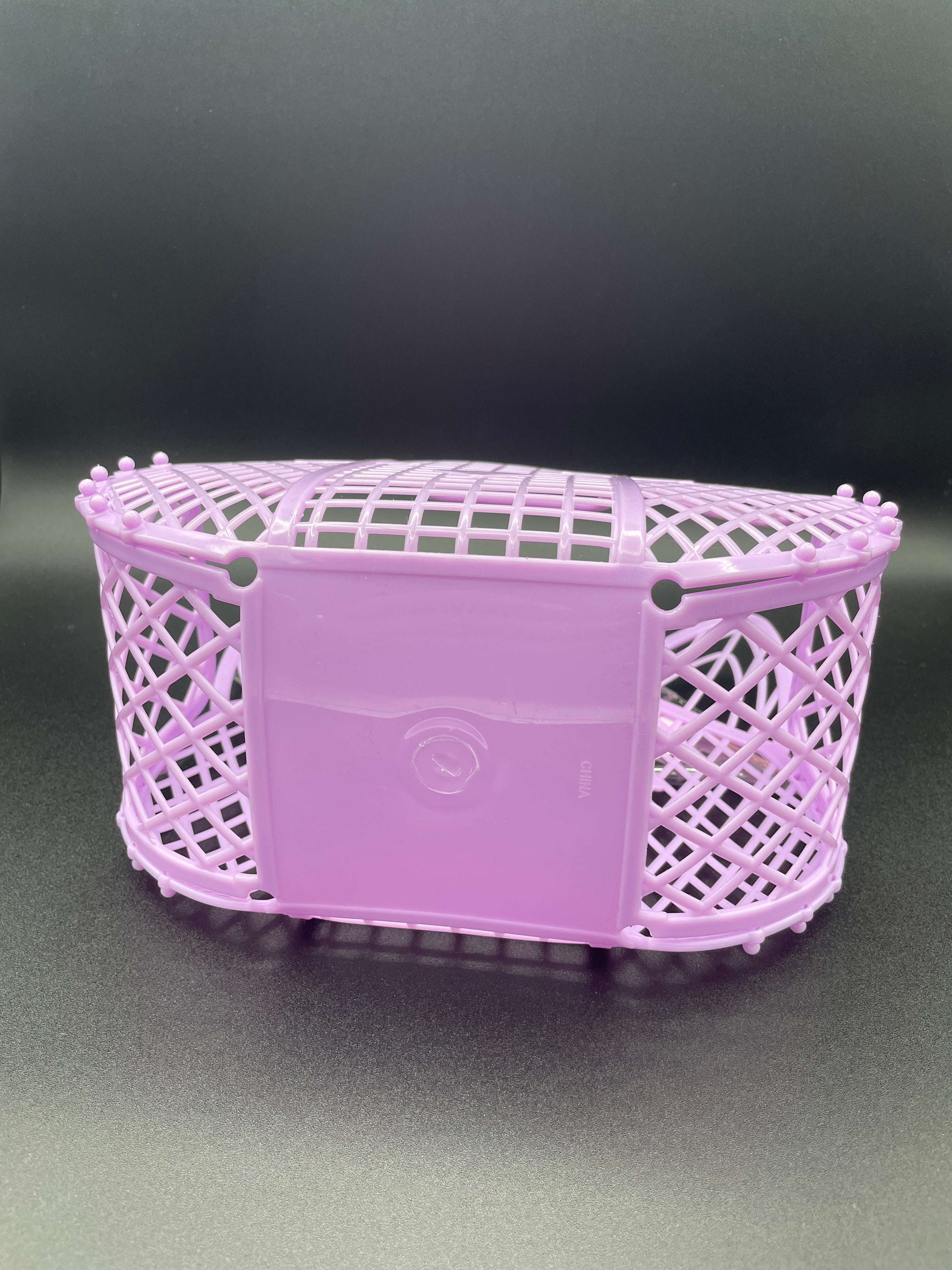 Target Halloween Jelly Bag Basket With Flag Choose Color Style Lavender Cat Black Bat Orange Pumpkin