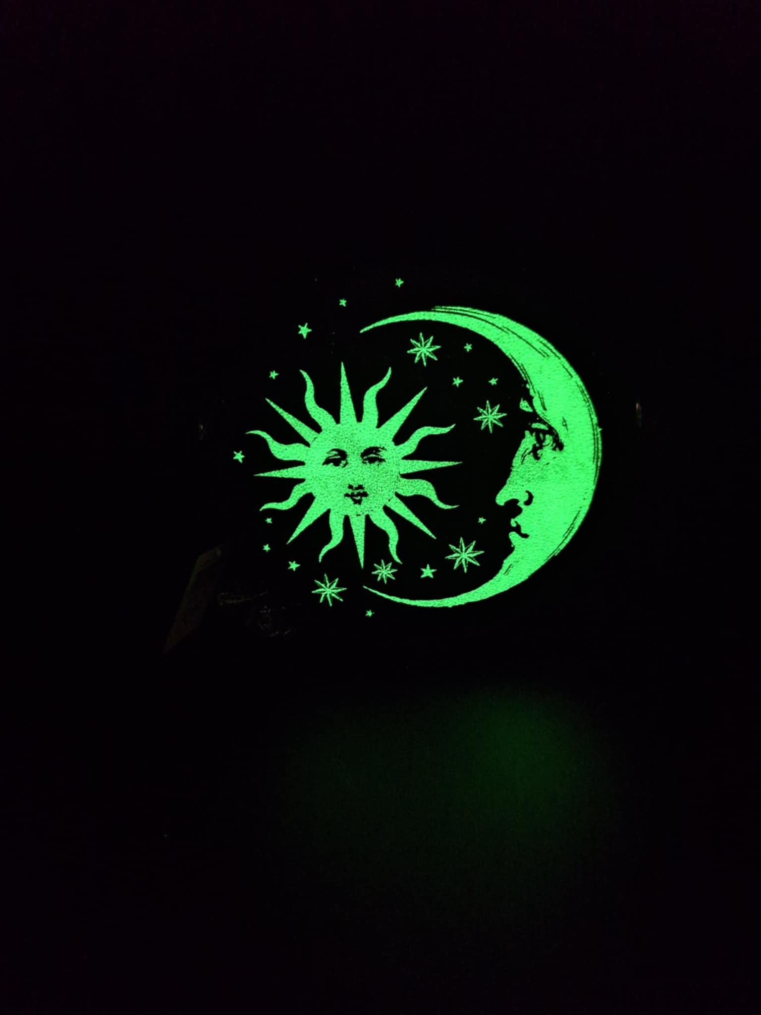Sun & Moon Glow-In-The-Dark Crossbody Bag