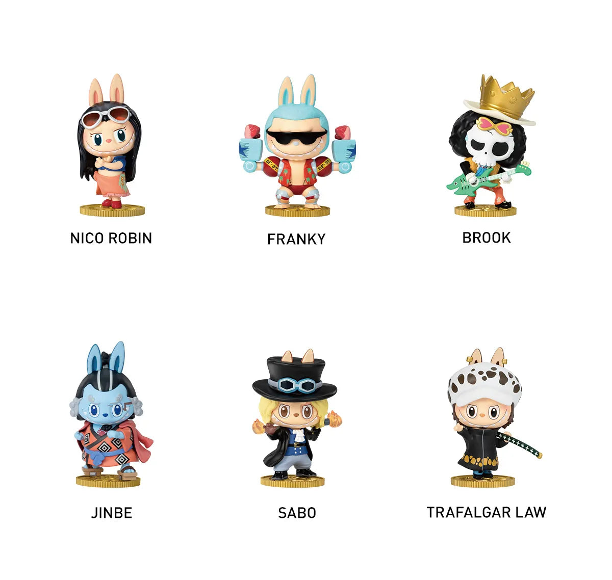 Popmart THE MONSTERS × One Piece Series Figures