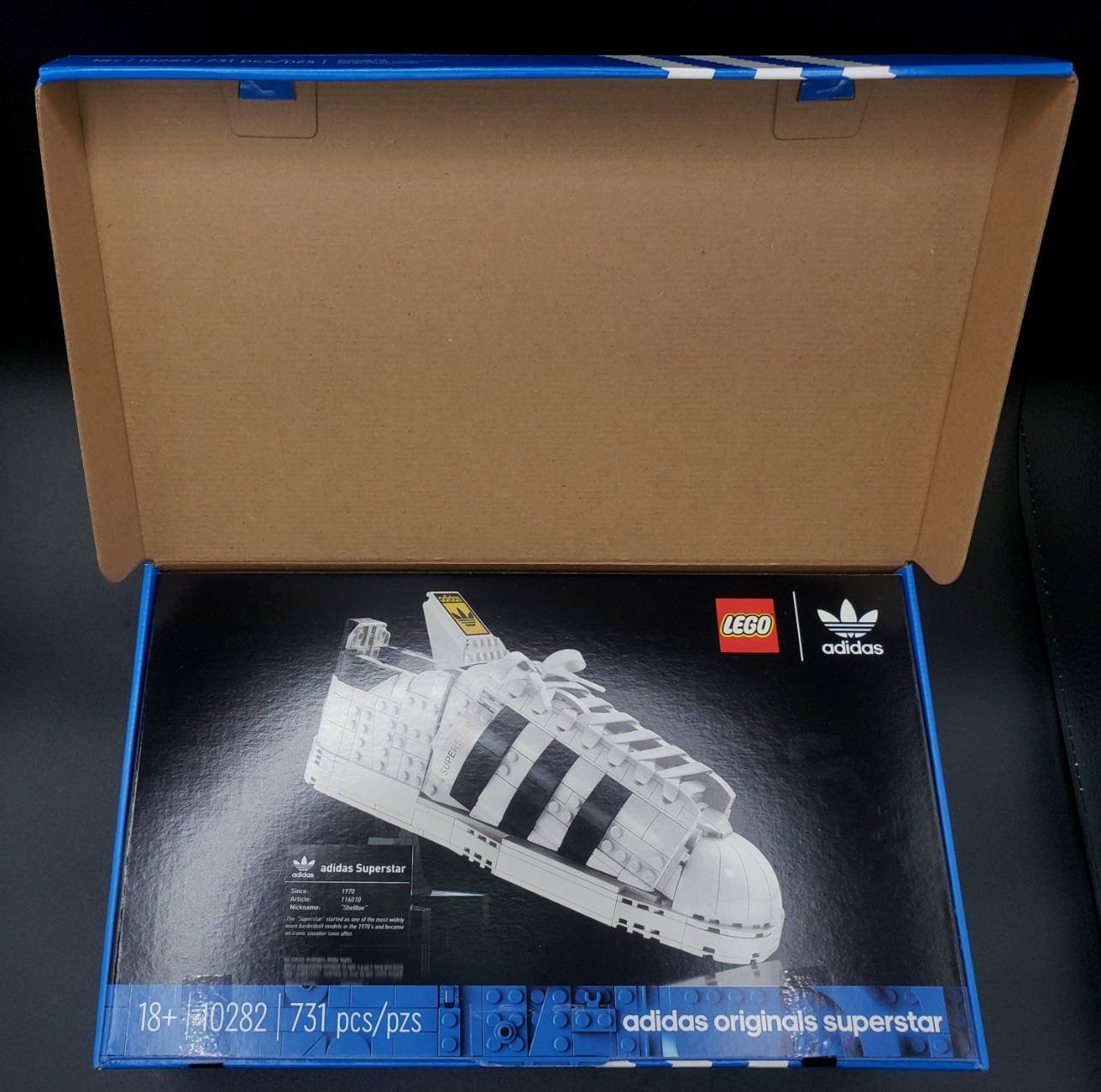 Lego Adidas Original Superstar Shoe 10282