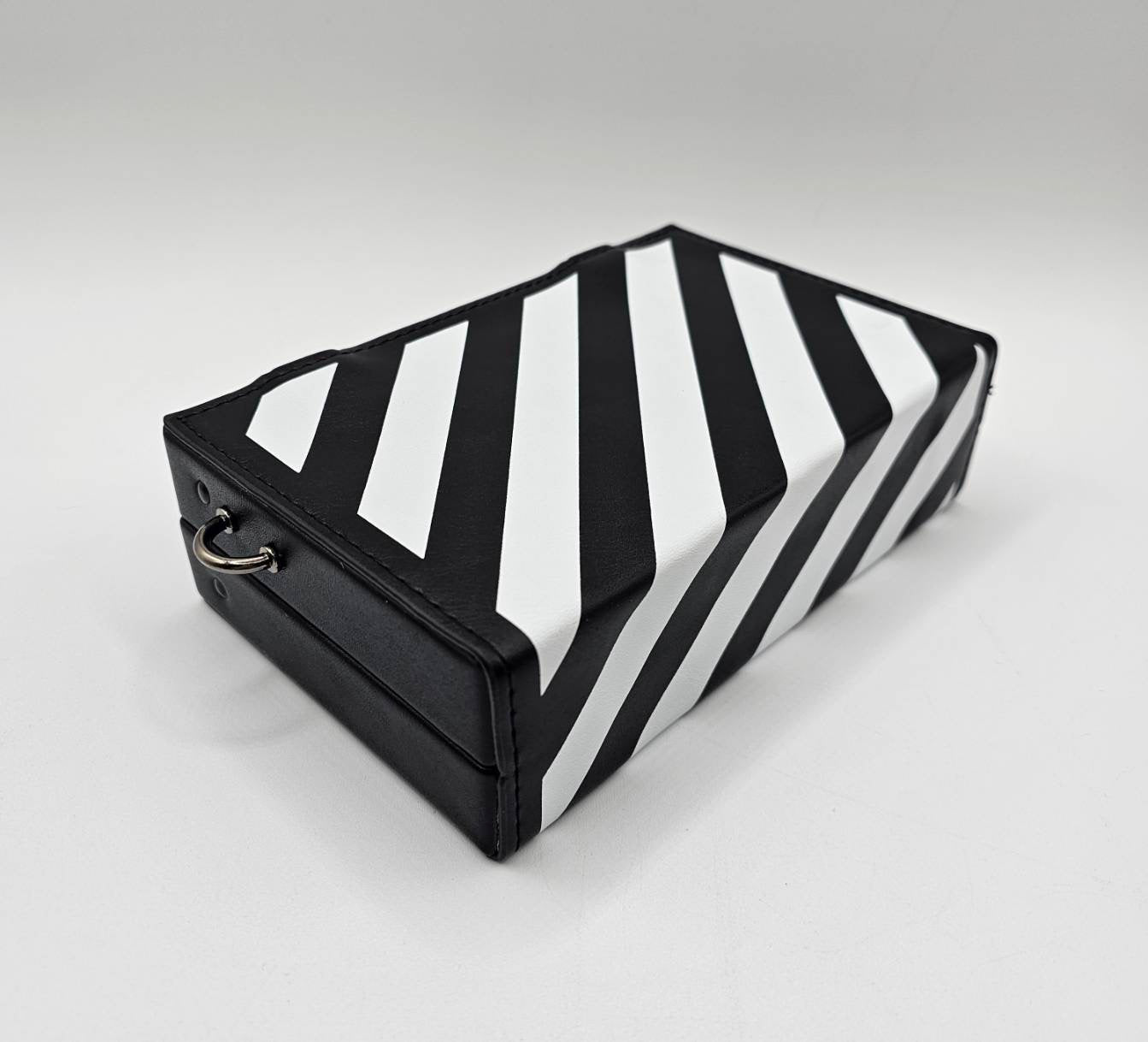 Striped or Checkerboard Box Crossbody Choose Design