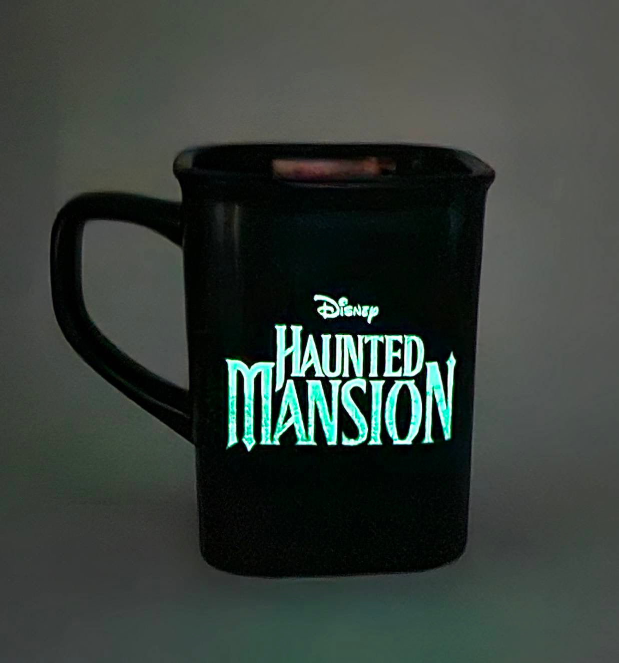 Haunted Mansion Movie Promotional Glow In The Dark Mug