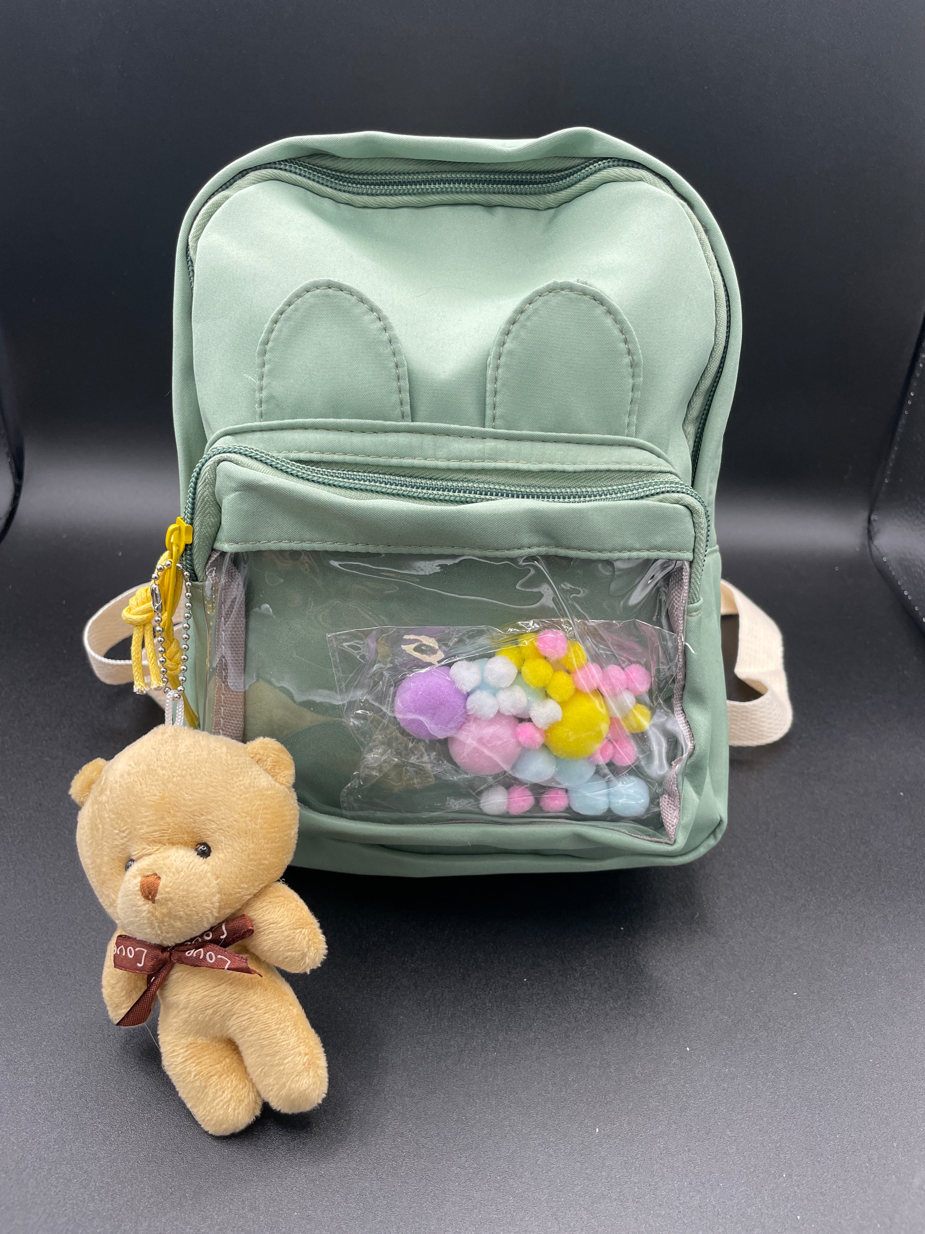 Mini Nylon Ita Window Backpack With 5 Colors To Choose