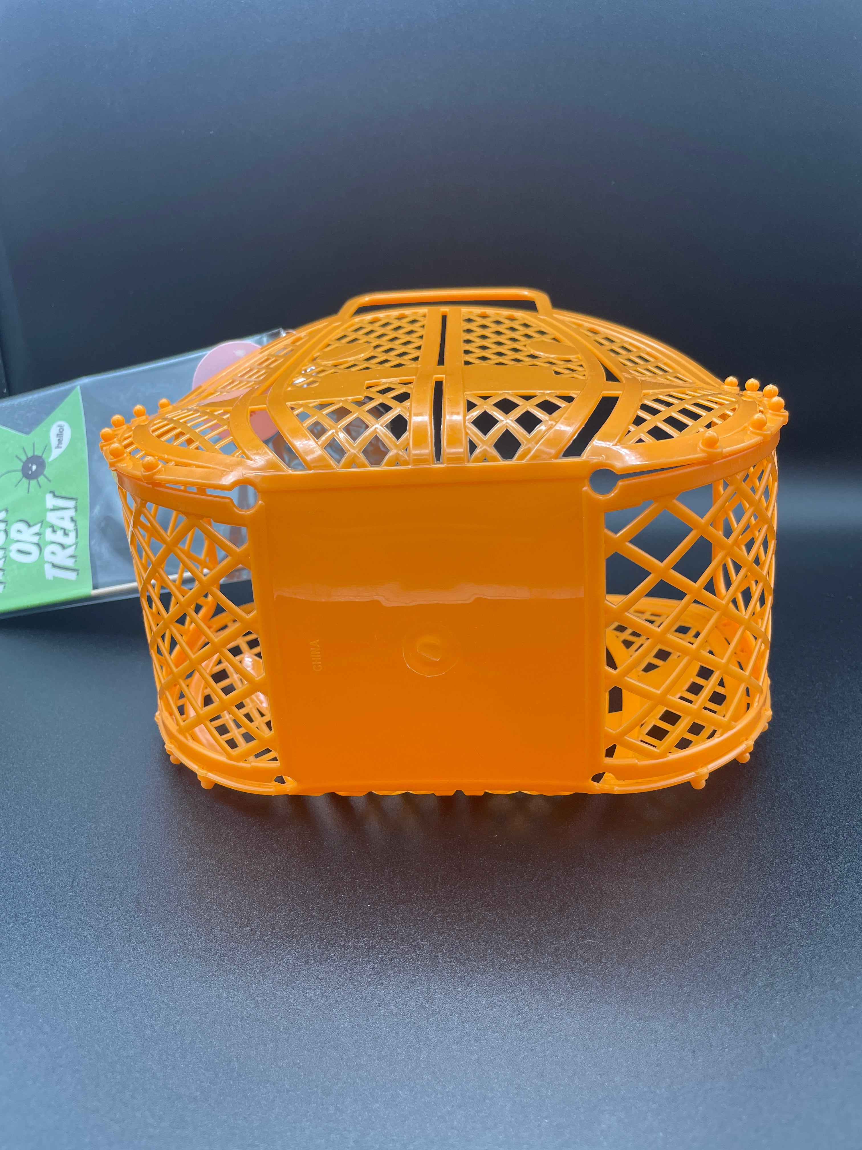 Target Halloween Jelly Bag Basket With Flag Choose Color Style Lavender Cat Black Bat Orange Pumpkin