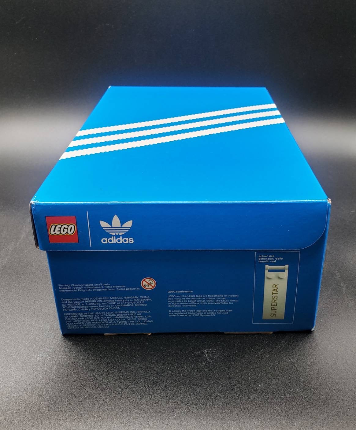 Lego Adidas Original Superstar Shoe 10282