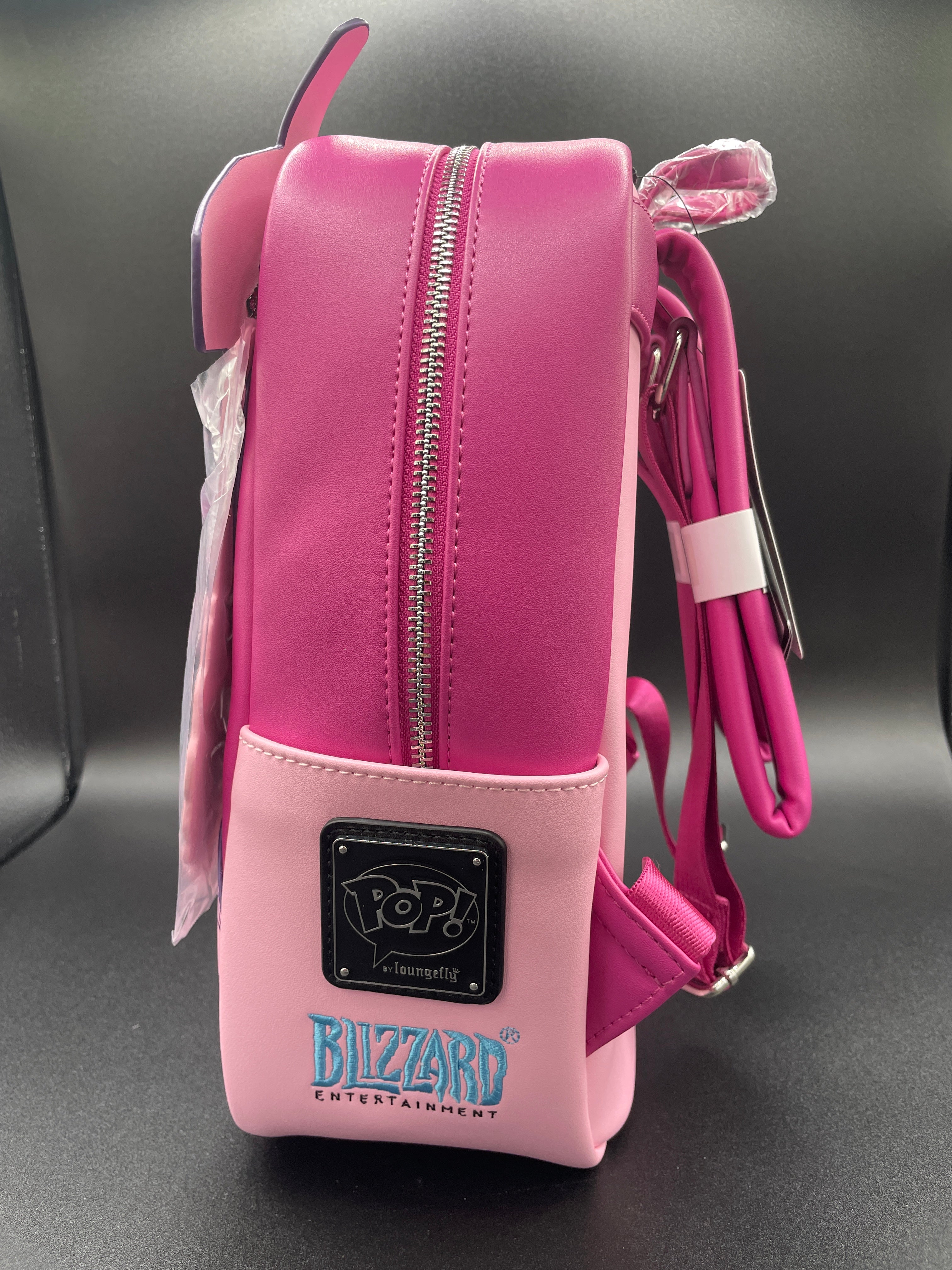 dva mini backpack in stock Loungefly Funko Limited Edition Overwatch D.Va Pop! & Bag Bundle – Commerce Gluttony