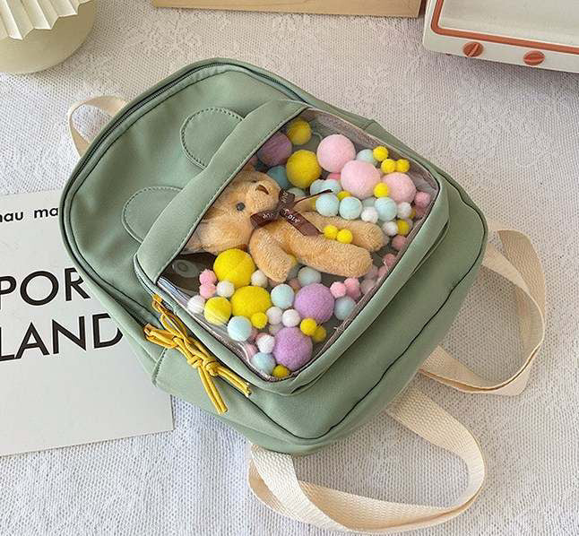 Mini Nylon Ita Window Backpack