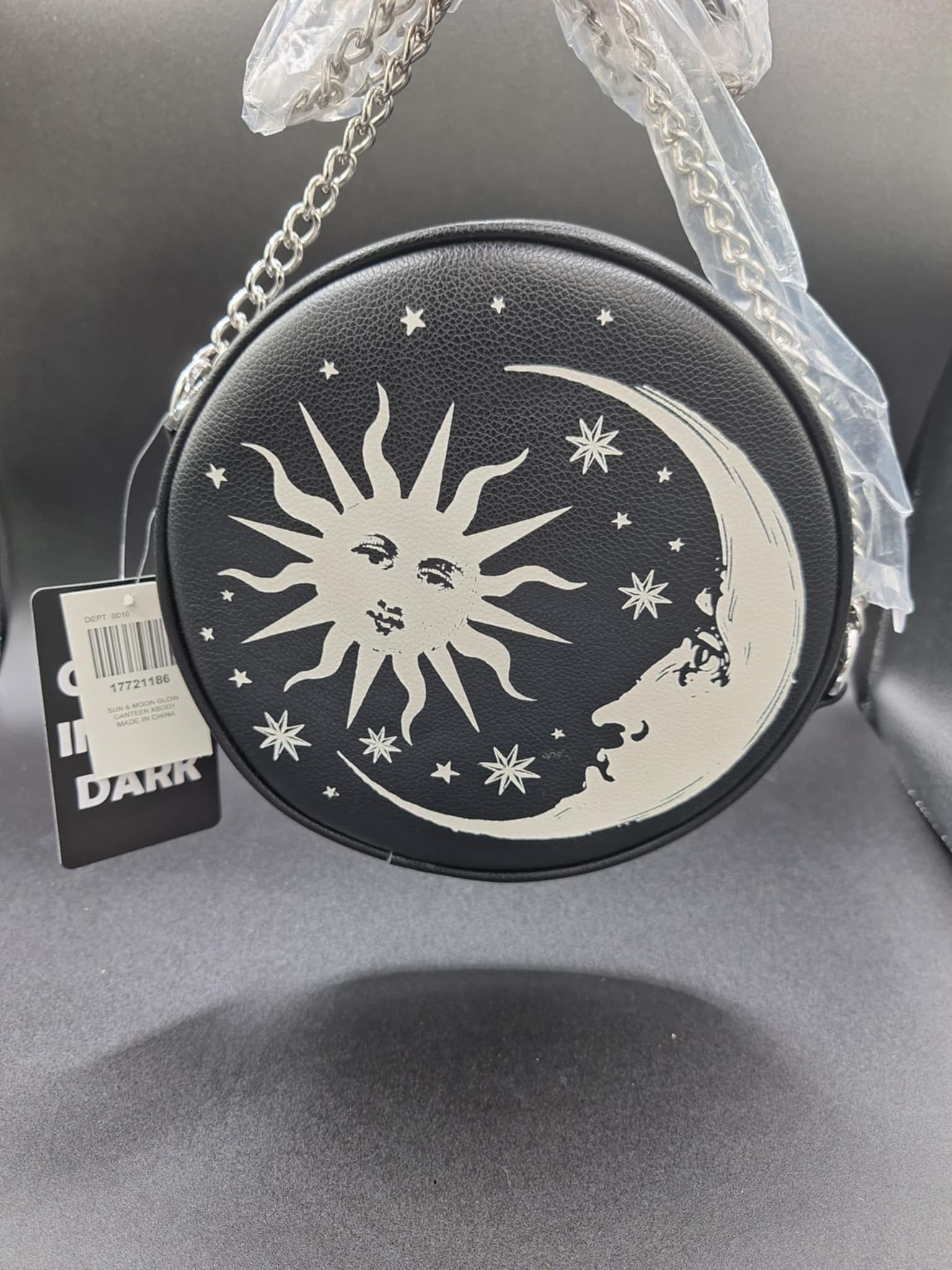 Sun & Moon Glow-In-The-Dark Crossbody Bag