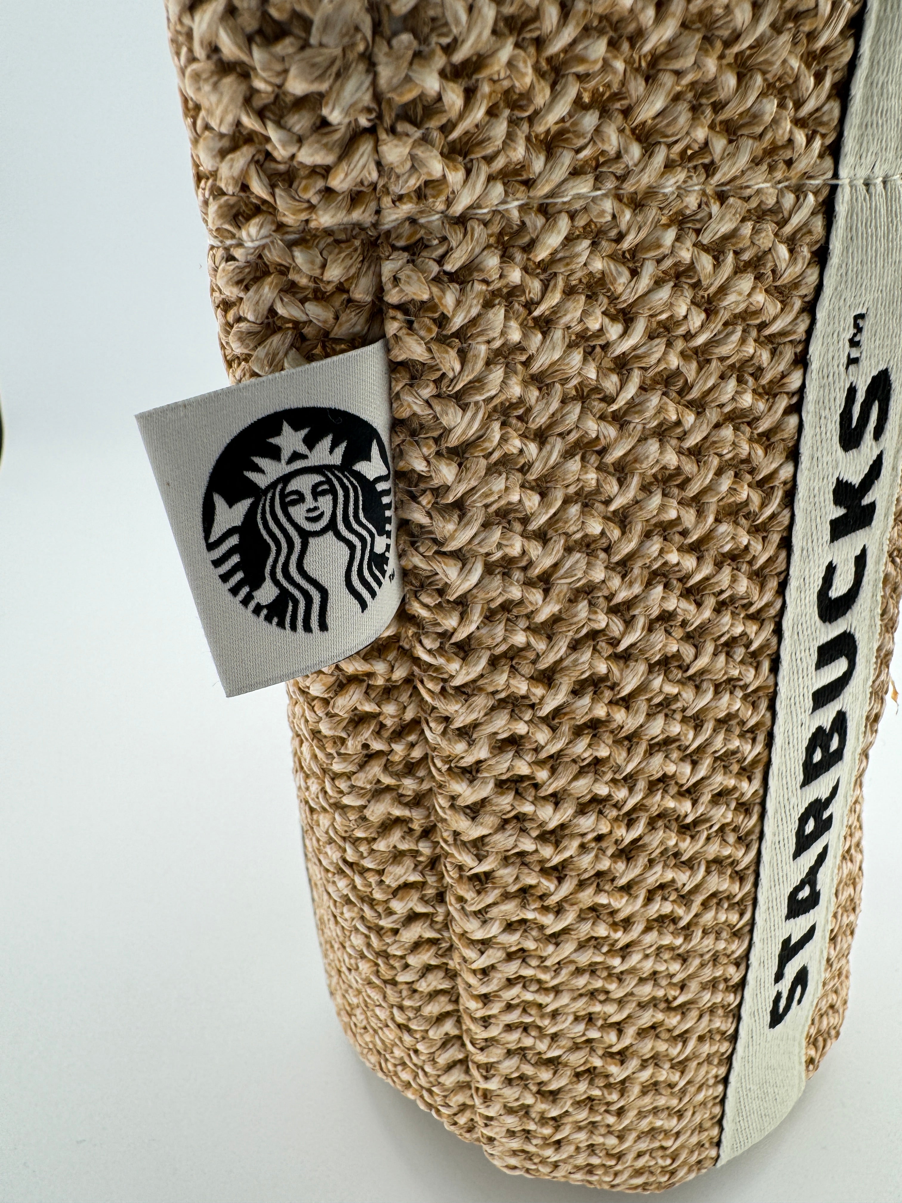 Starbucks Taiwan Imitation Bamboo Tumbler Bag