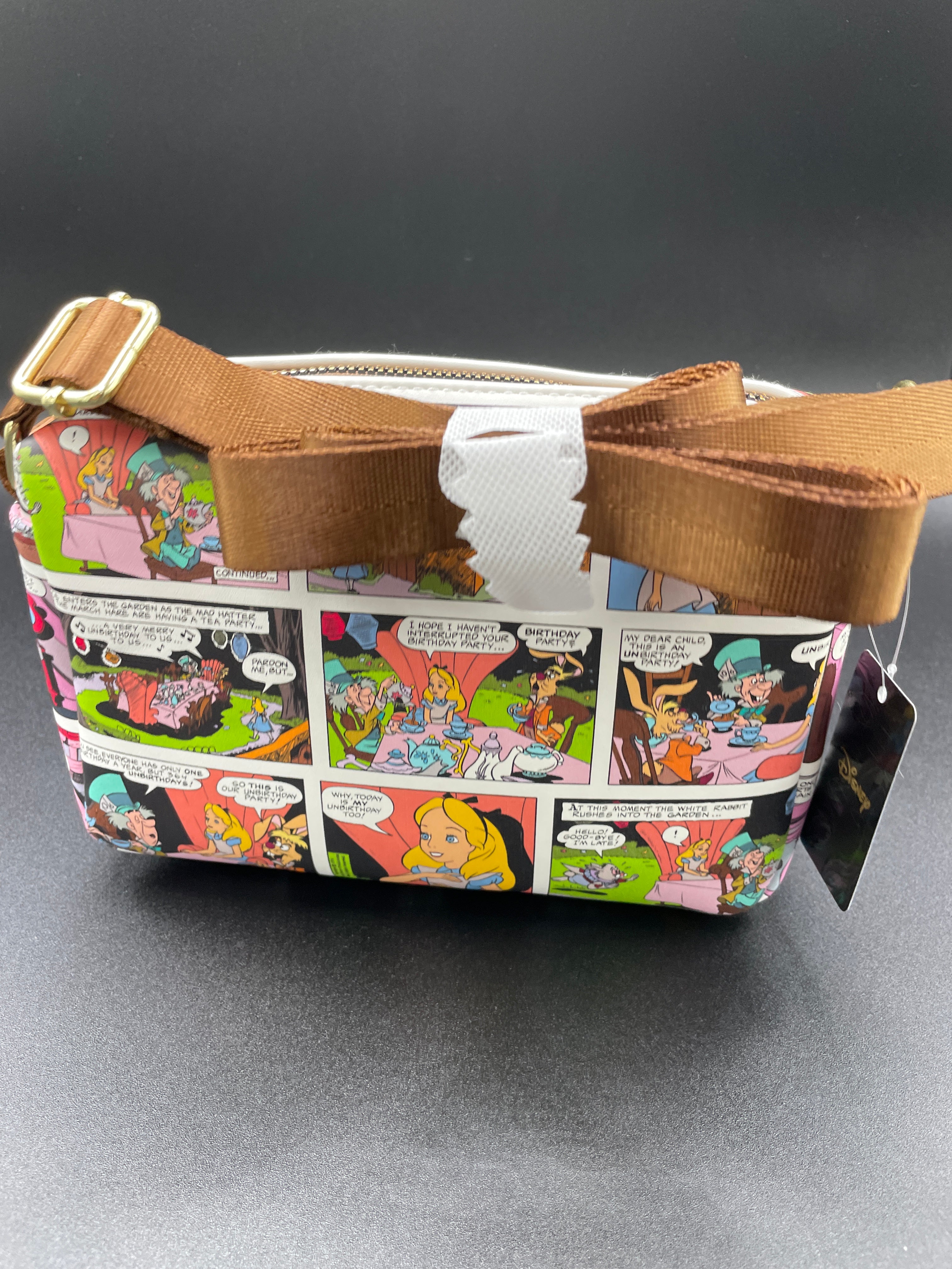 Disney Alice in Wonderland Crossbody Bag And Wallet