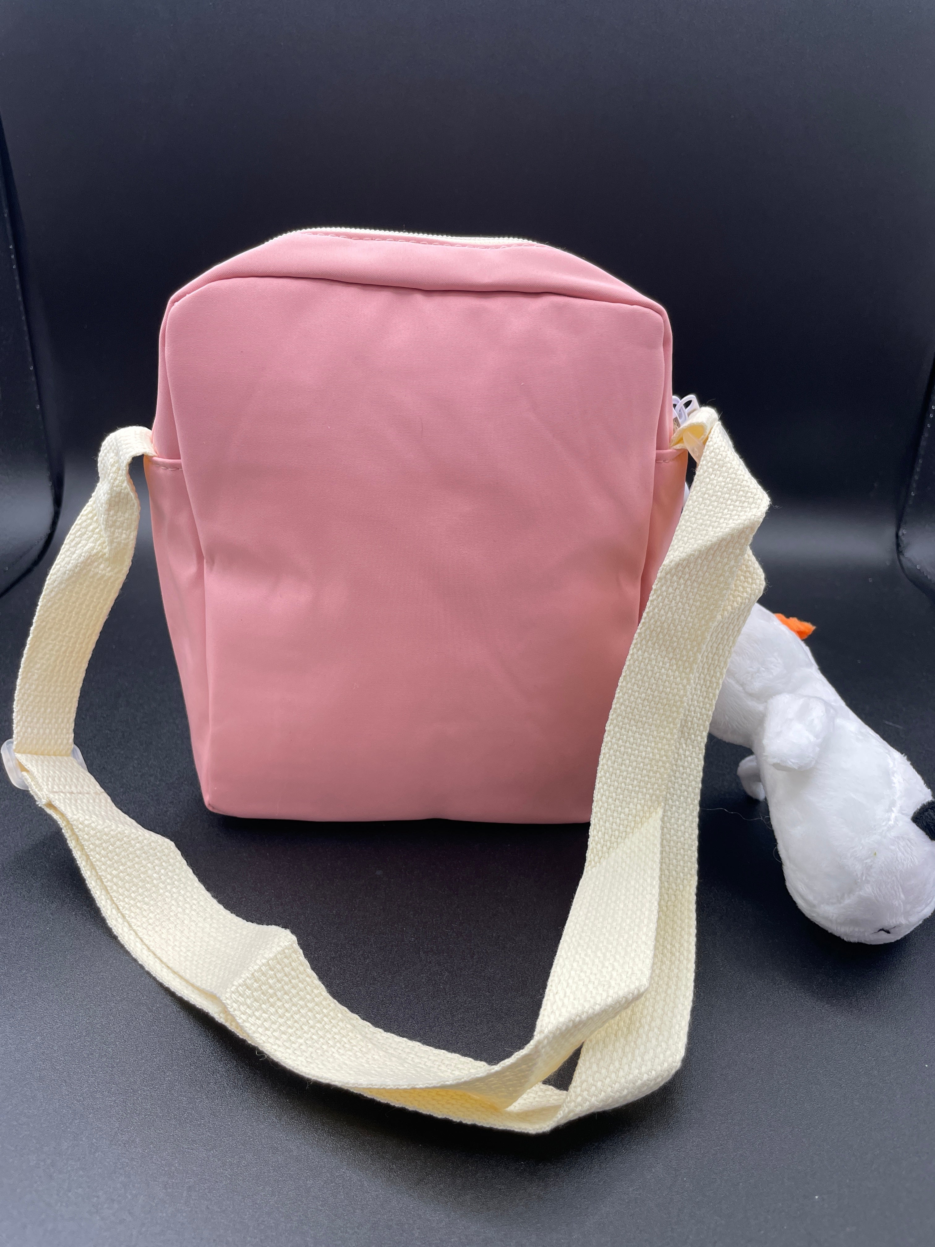 Mini Nylon Ita Bag with Clear Window 5 Colors To Choose