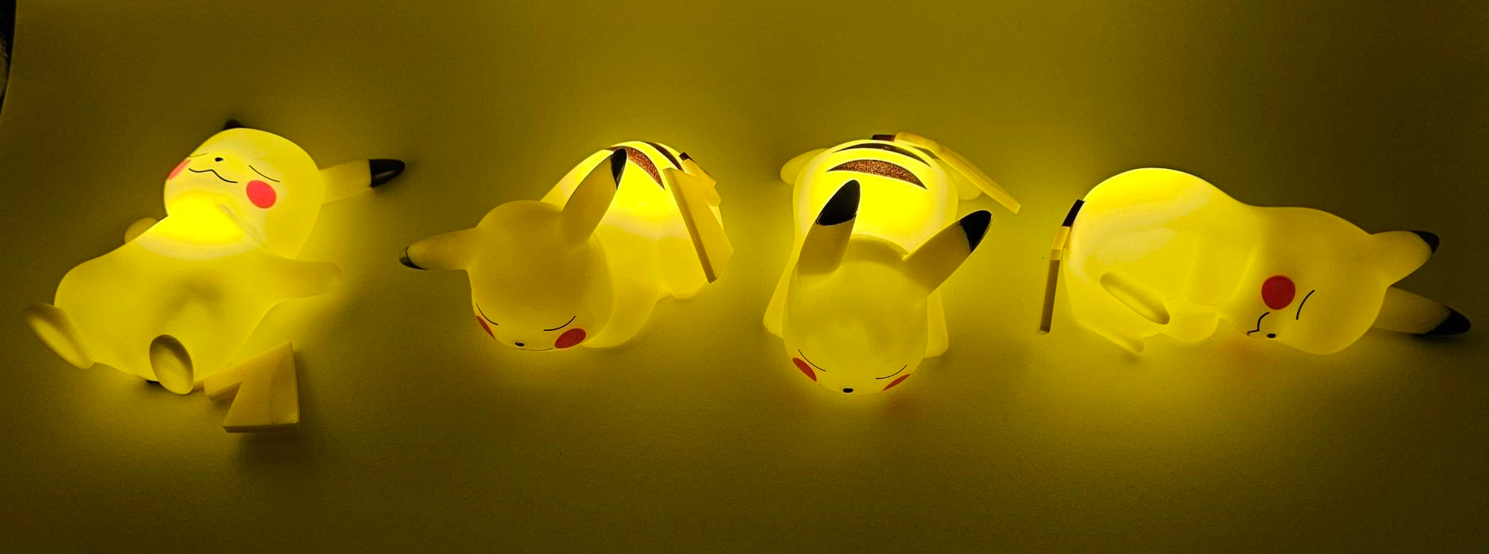 Pokémon Sleeping Pikachu Soft Mood Lights Bedroom Kids Choose 4 Different Poses