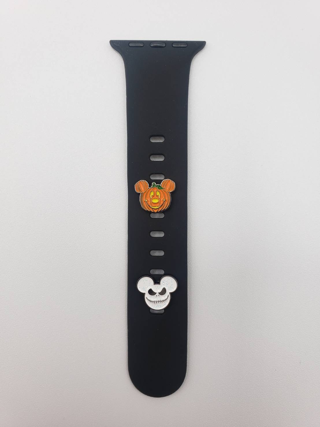 Smart Watch Apple Watch Magic Band Charm Enamel Studs Rainbow Mickey Disney Nightmare Before Christmas Halloween