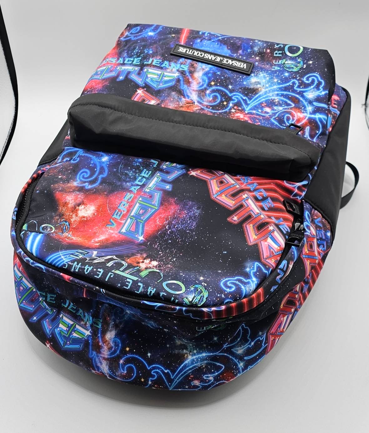 Versace Jeans Couture Logo Space Print Backpack
