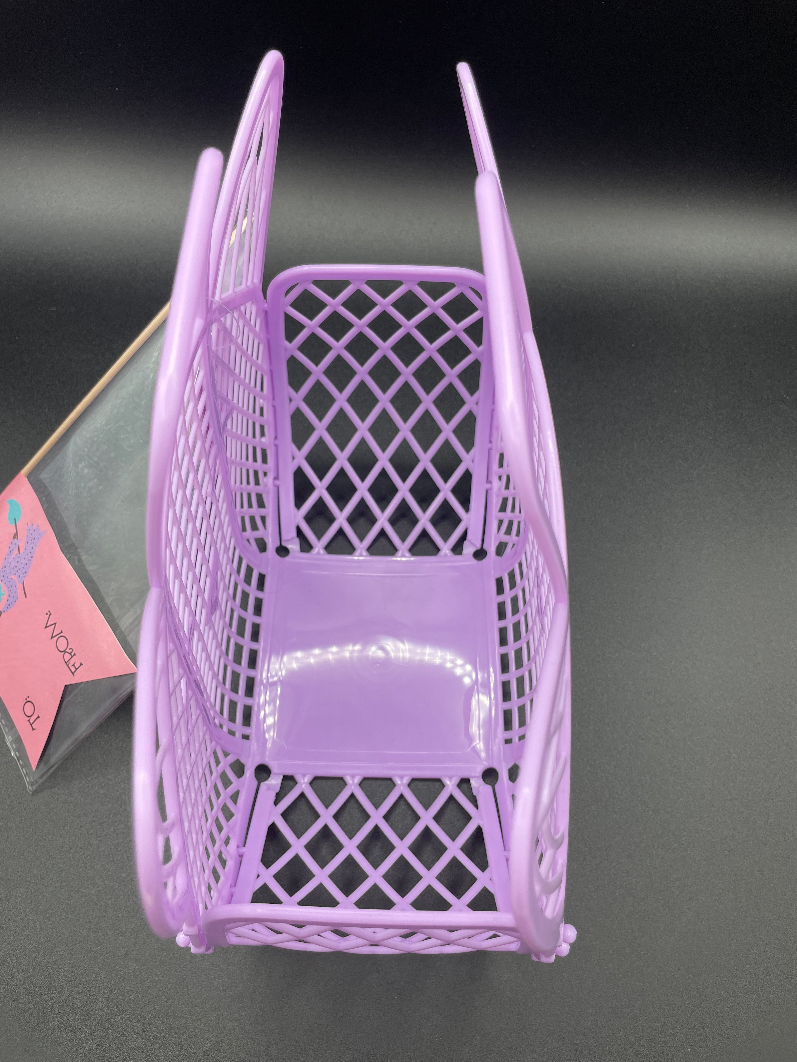 Target Halloween Jelly Bag Basket With Flag Choose Color Style Lavender Cat Black Bat Orange Pumpkin