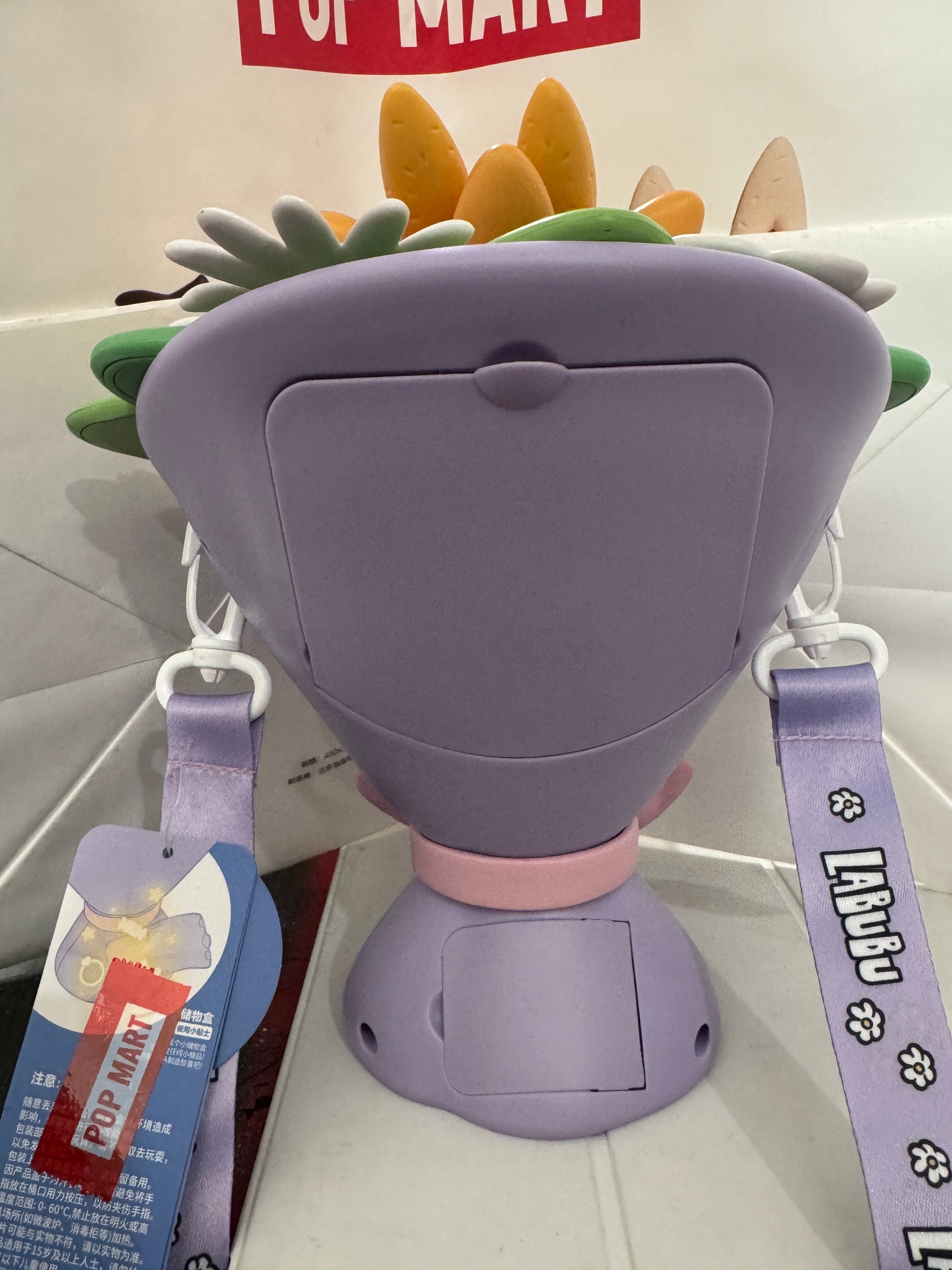 Popmart The Monsters Labubu Flowery Popcorn Bucket